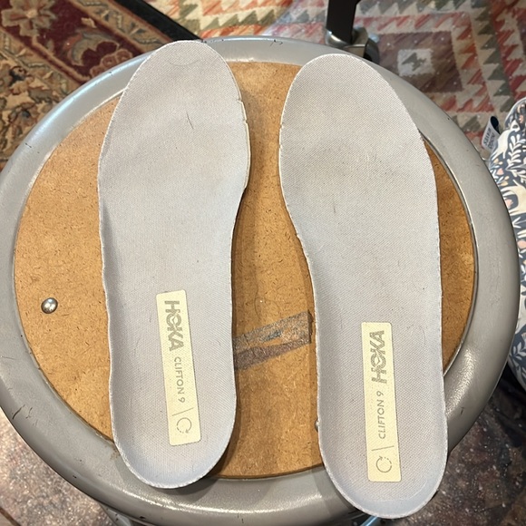 Hoka Clifton 9 - used - men’s 10.5 - 279 miles run on them - Picture 9 of 14